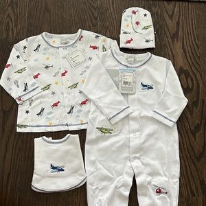 Kissy Kissy 4 Piece Take Me Home Aviators Set size 3-6 months